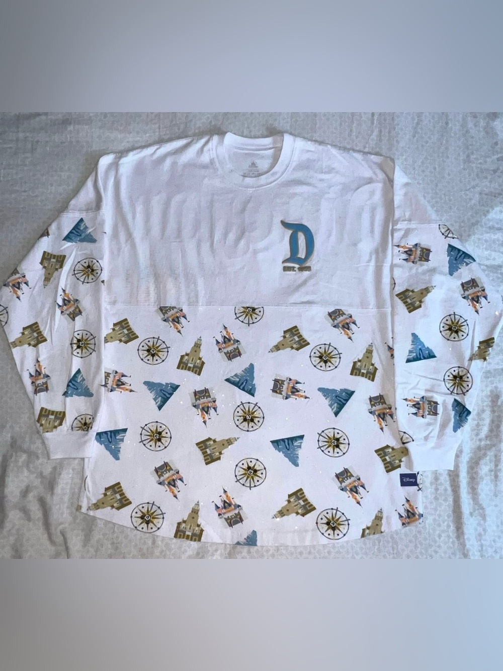 Disney White Spirit Jersey Disneyland